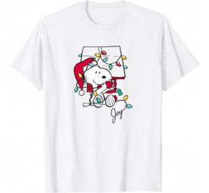 Peanuts - Christmas Snoopy Joyful Moment T-Shirt